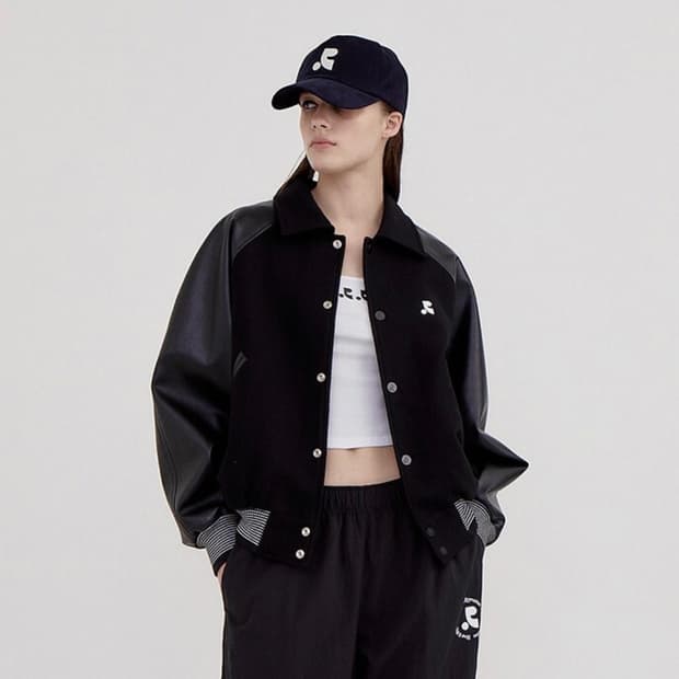 레스트앤레크레이션 바시티자켓 네이비 사이즈2