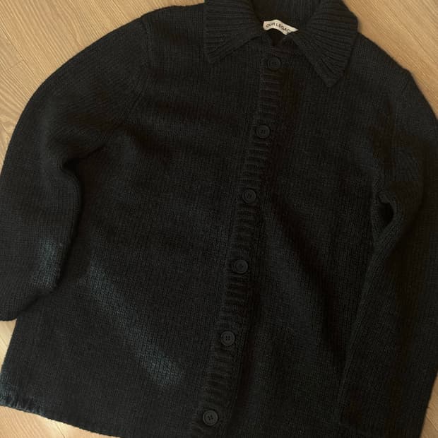 [50] 아워레가시 빅가디건 블랙