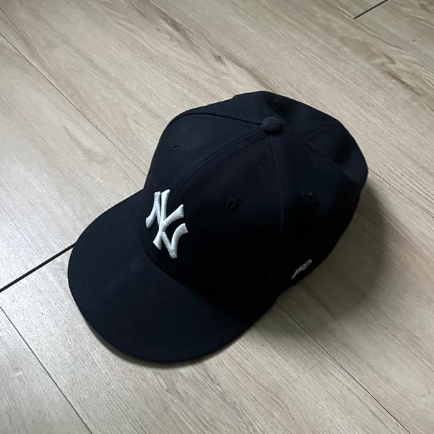 [758/60.6cm]뉴에라 어센틱 뉴욕 양키스 피티드캡 게임 네이비 