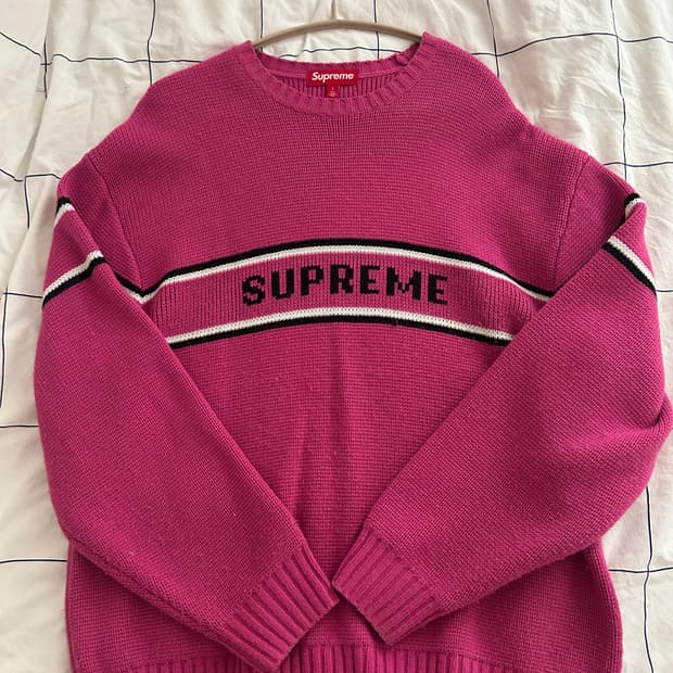 [L] 슈프림 니트