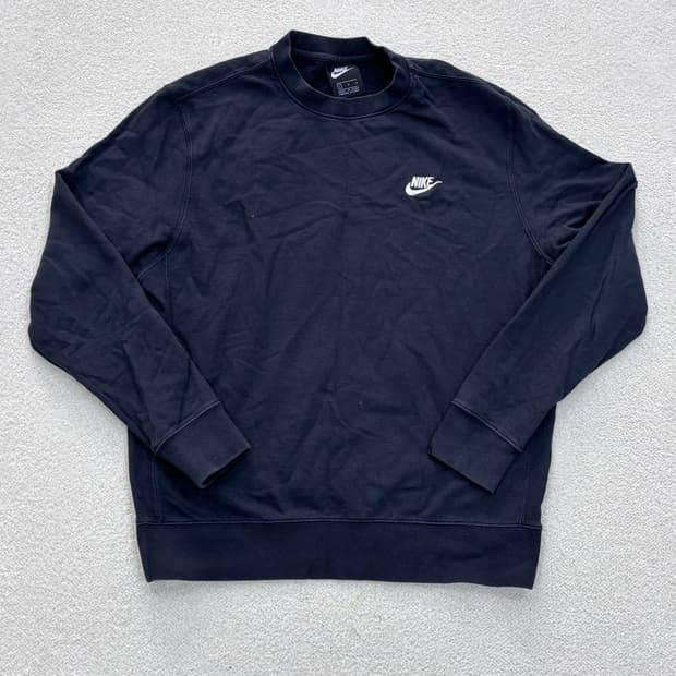 L 나이키 스몰로고 맨투맨 티셔츠 0317E