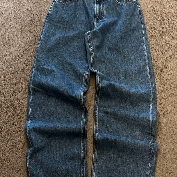 유니클로 jw앤더슨 스트레이트 데님 새상품 처분 