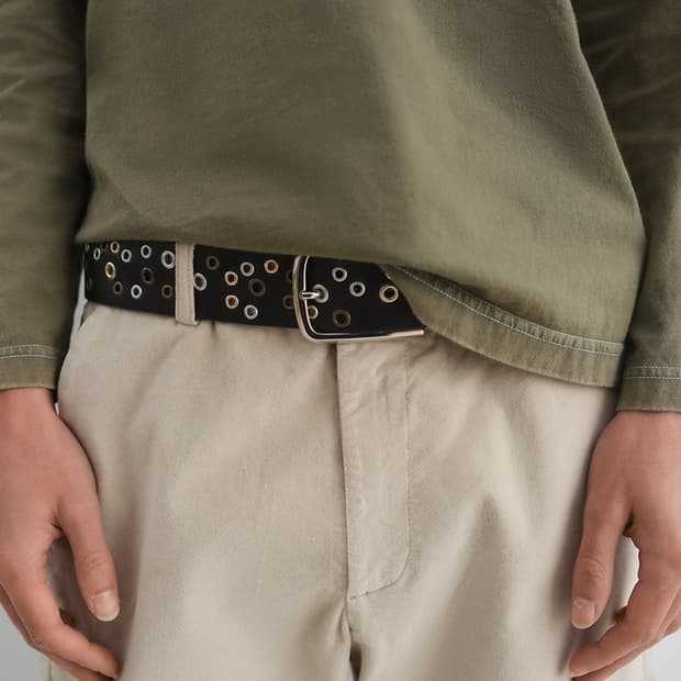(S/M) 기마구아스 Rufus belt 블랙