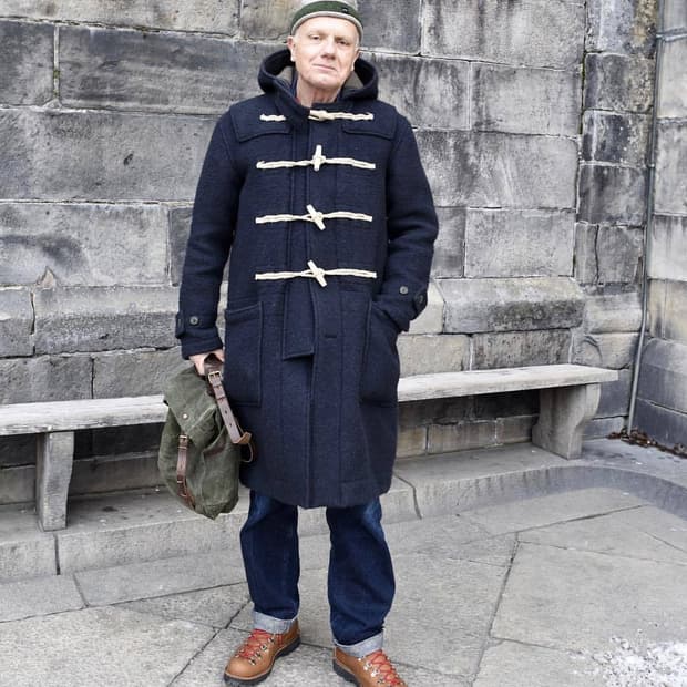 나이젤카본 더플코트 네이비 48