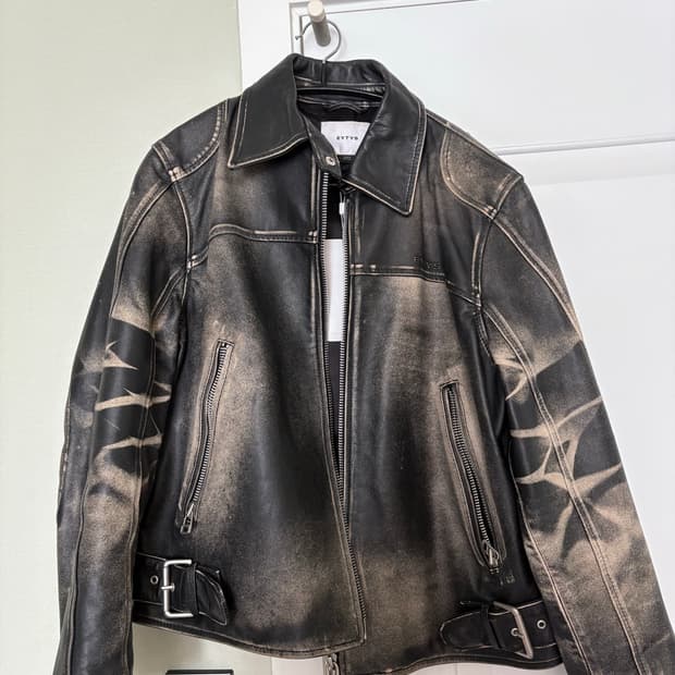 Eytys flux leather jacket