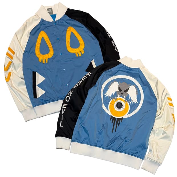 나이키 X 카세트플레야 바시티 스타디자켓