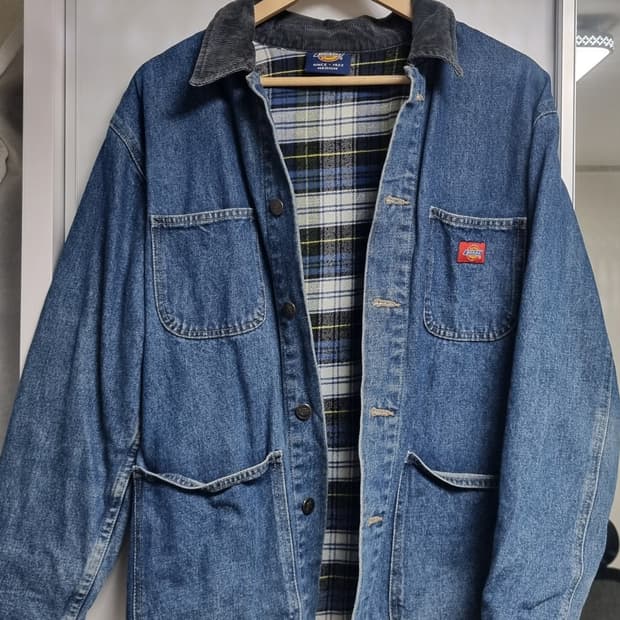 90's 디키즈 데님 워크 초어자켓