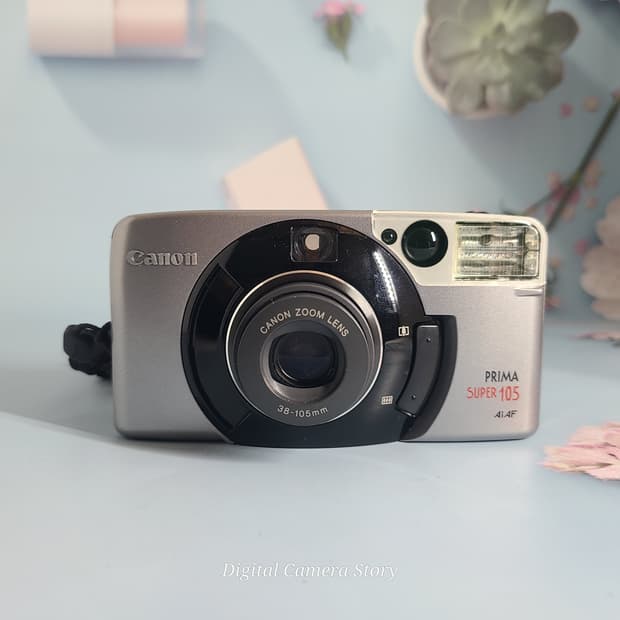 캐논 프리마 슈퍼 105 필름 카메라 (빈티지 카메라)