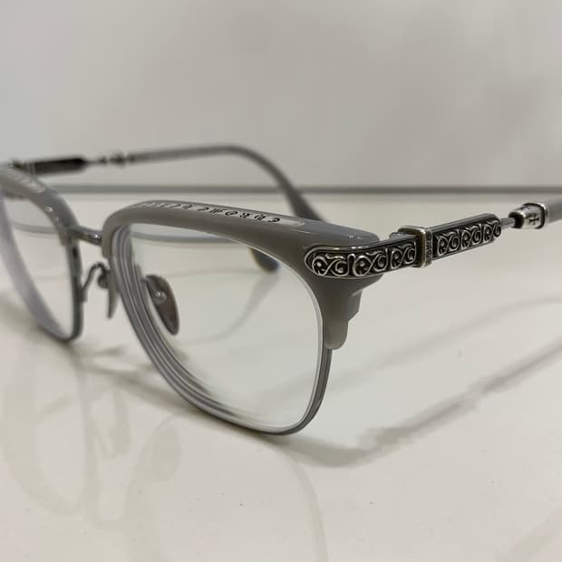 크롬하츠 버티컬스마일2 배틀쉽 건메탈 그레이 안경 [BSG/GM]