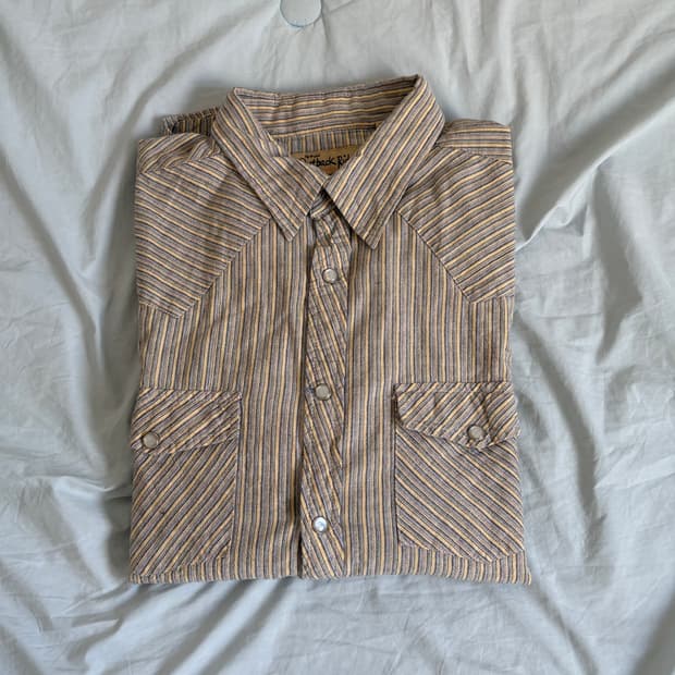 빈티지 웨스턴 셔츠