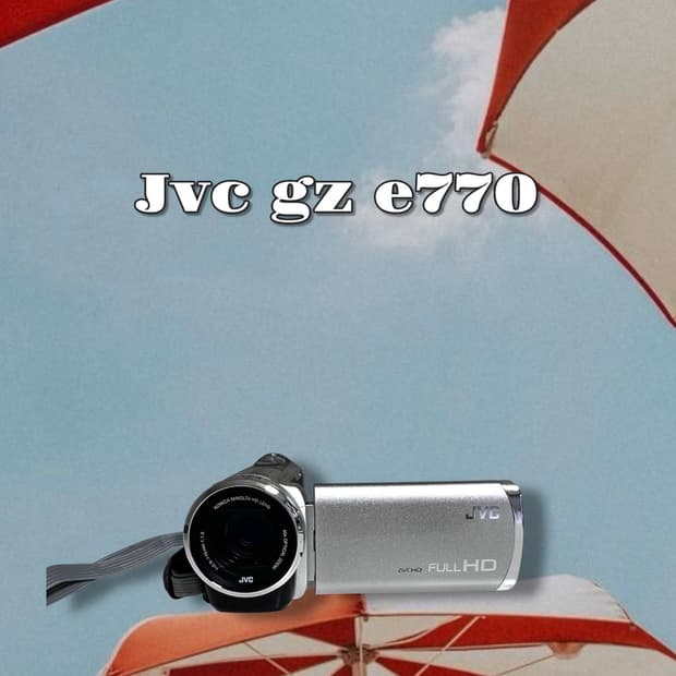 🍀 ~7/26 / 파격가 / jvc e770 빈티지 캠코더 실버