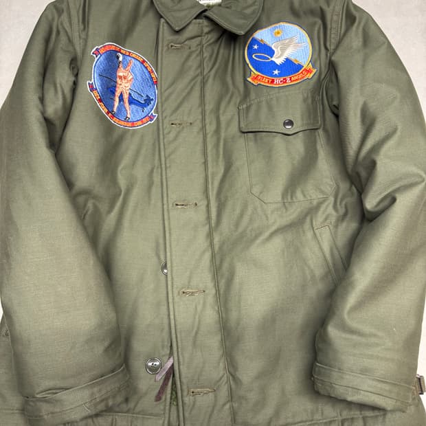 버즈릭슨 a-2 덱자켓 정글클로스