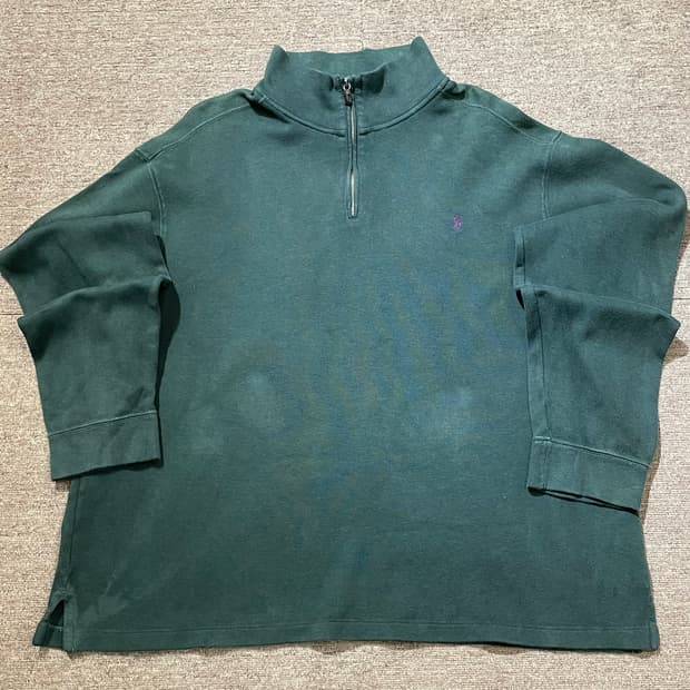 (XXL) POLO 폴로 랄프로렌 반집업 스웻셔츠 맨투맨
