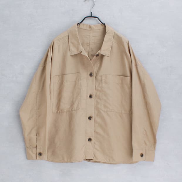 UNITED ARROWS GLR oversize shirt _ S4942