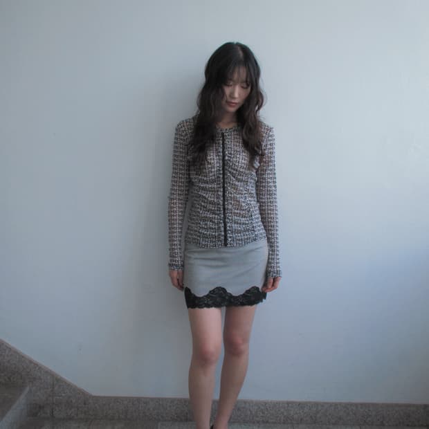 Essentiel by hiroko bis mesh top