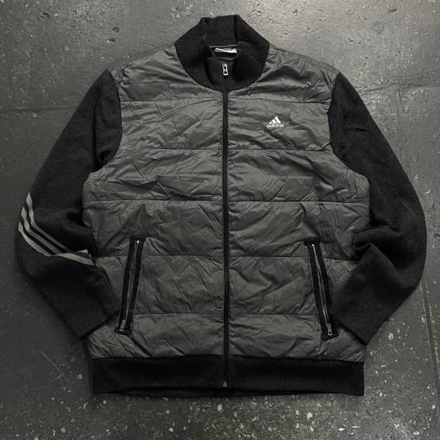105 아디다스 골프 하이브리드 방풍 패딩