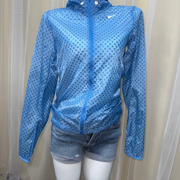 NIKE 나이키 도트 후드 바람막이