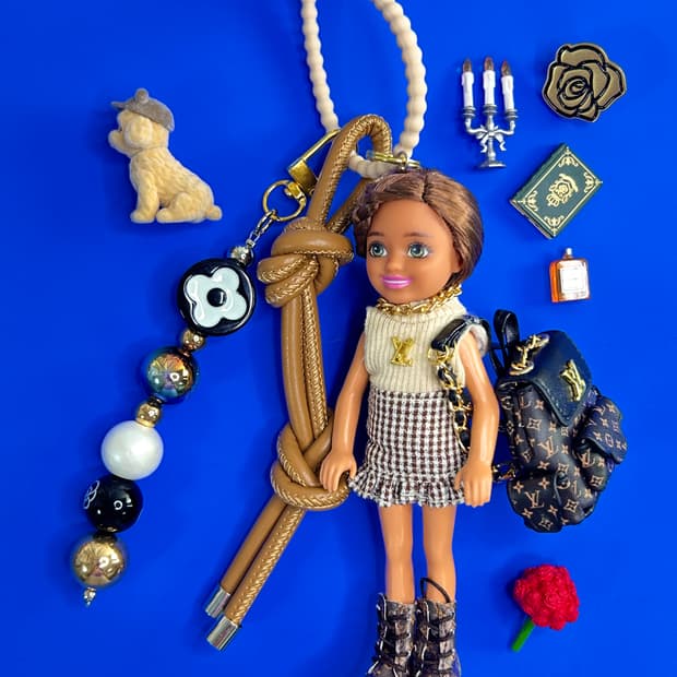 (6)바비키링 정품USA 마텔사 바비인형 커스텀키링