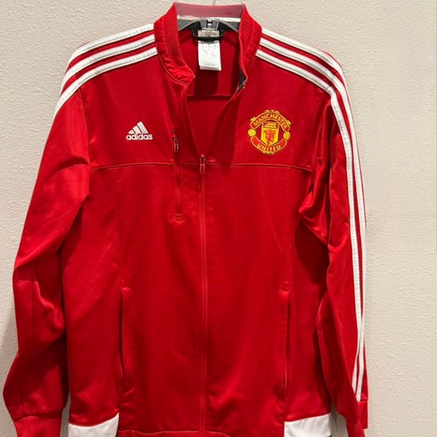 대장급 아디다스 맨유 15/16 시즌 앤섬 재킷