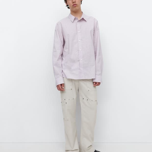 [42,44]기마구아스 Jakob 스터드 팬츠/아이보리