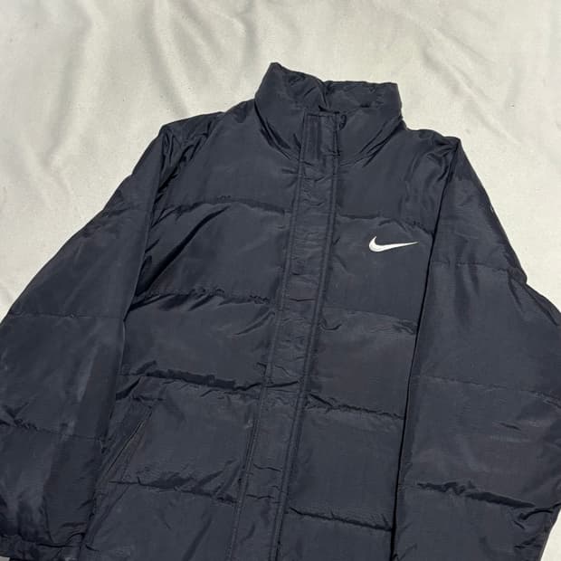 XXL 나이키 스우시 00s 올드스쿨 푸퍼 패딩