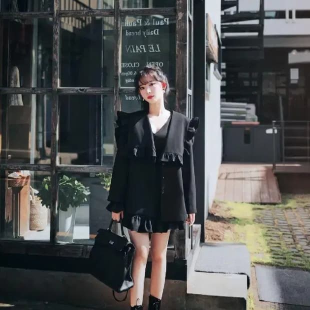 밀크코코아코트빅카라프릴자켓세라세일러박시아방루즈핏빈티지레이스긱시크히메갸루