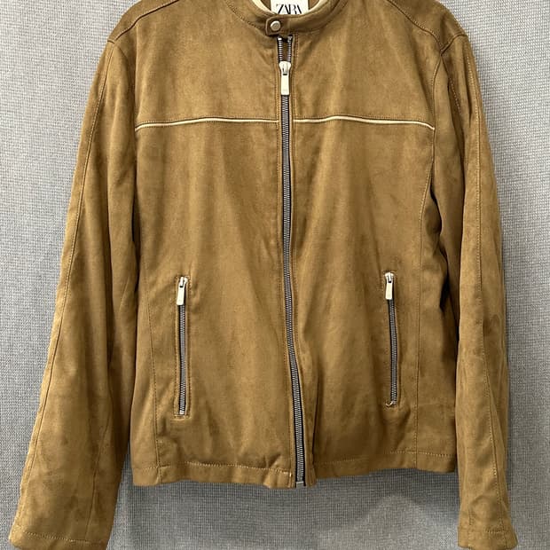 ZARA 스웨이드 자켓