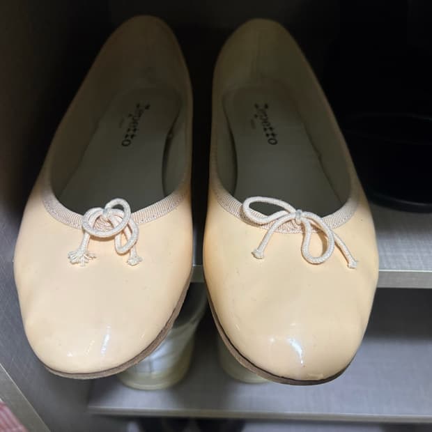 Repetto flat shoes 레페토 플랫슈즈 살구 38