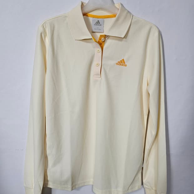 아디다스 여성 긴팔카라티 라이트옐로우 90 S 새제품