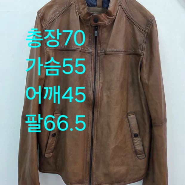 XL 마시모두띠 브라운 양가죽 자켓