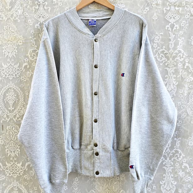 90s 챔피온 스냅 가디건