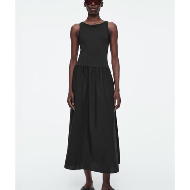 Cos 코스 코튼 나시 원피스 xs 