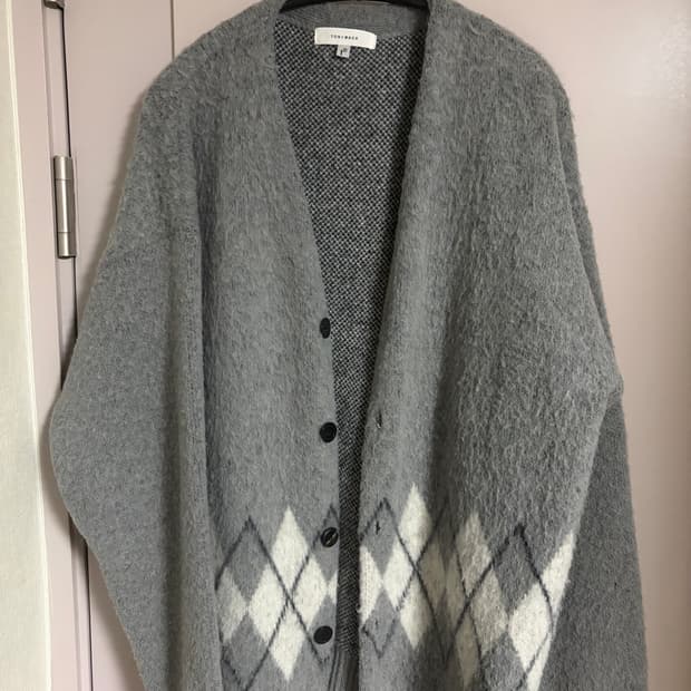 토니웩 아가일 가디건 2사이즈