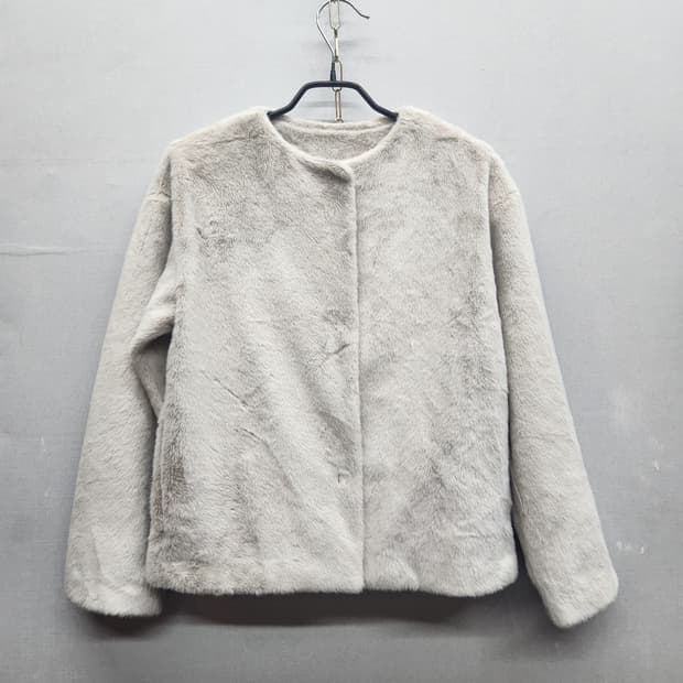 유니클로 에코 퍼 가디건 자켓 M