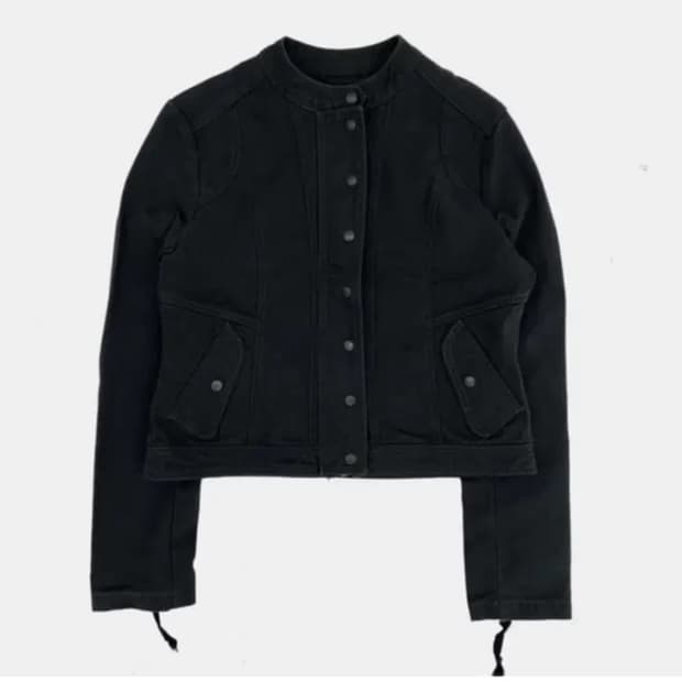 lalameemee washed biker jacket