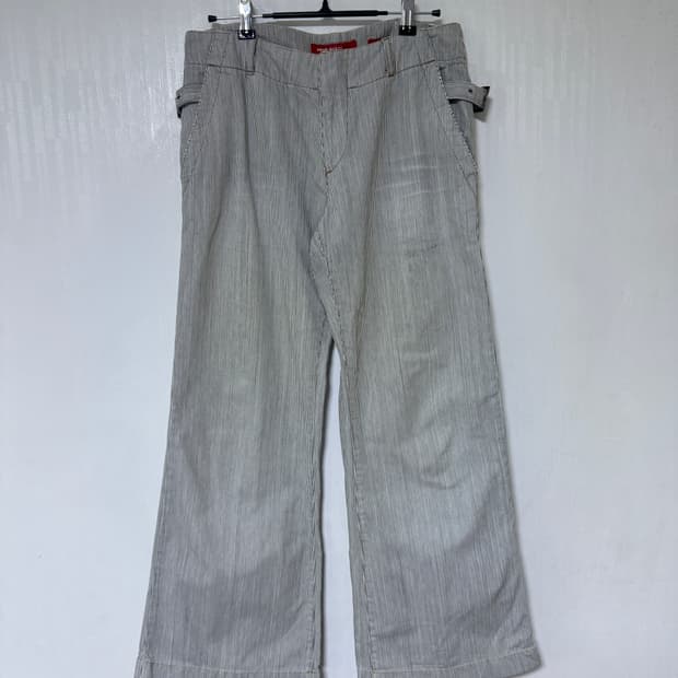 Miss sixty 스트라이프 플레어 팬츠 y2k