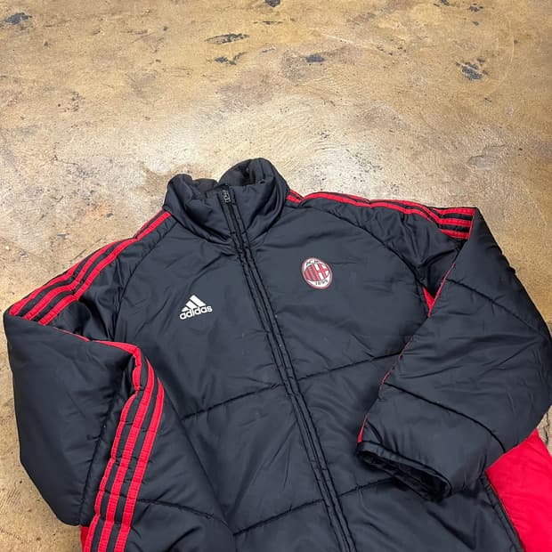[ 정품/95 ] 아디다스 AC 밀란 패딩 b15