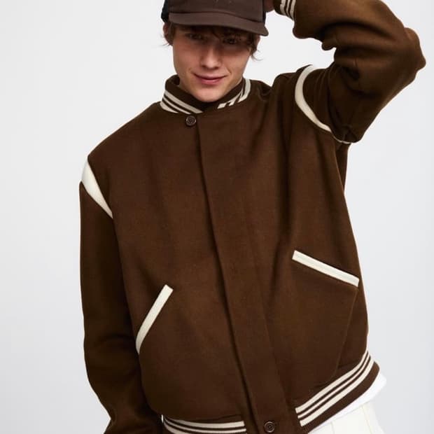 [XL] pop trading company varsity jacket