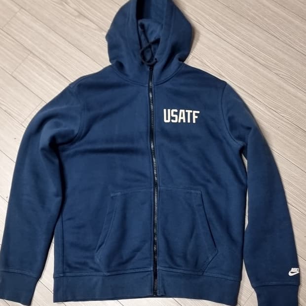 나이키 USATF 후드집업 네이비(L)