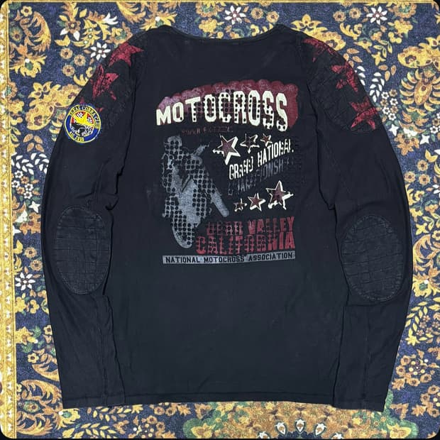 [재패니즈]RA.RE Y2K 와투케 00s 락스타 바이커 롱슬리브