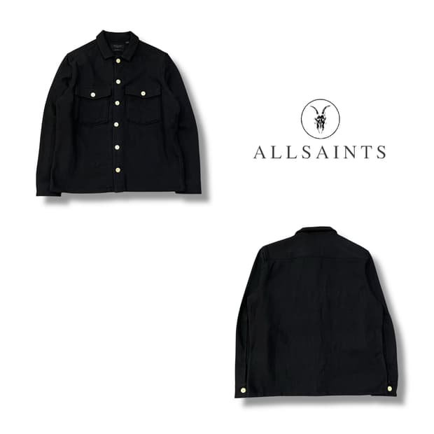  올세인츠 투포켓 카라 자켓 y14289