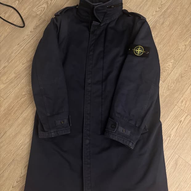 스톤아일랜드 라소 코트 자켓 네이비 95