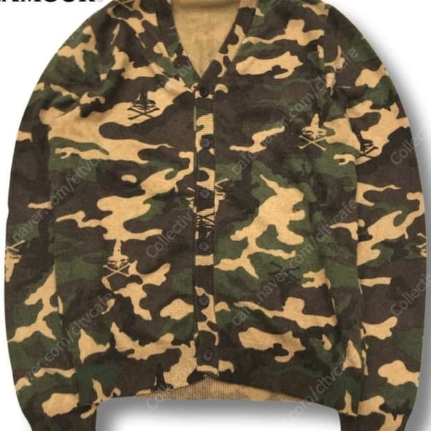 히스테릭 글래머 카모플라쥬 가디건 M