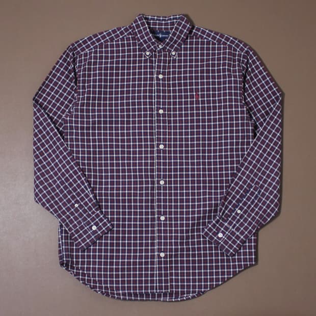 Polo 폴로 랄프로렌 체크 패턴 셔츠