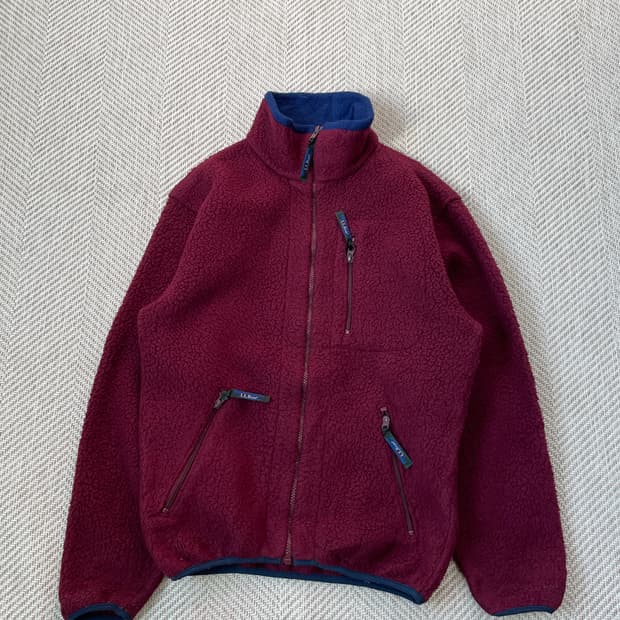 빈티지 LL.bean  엘엘빈 플리스 자켓