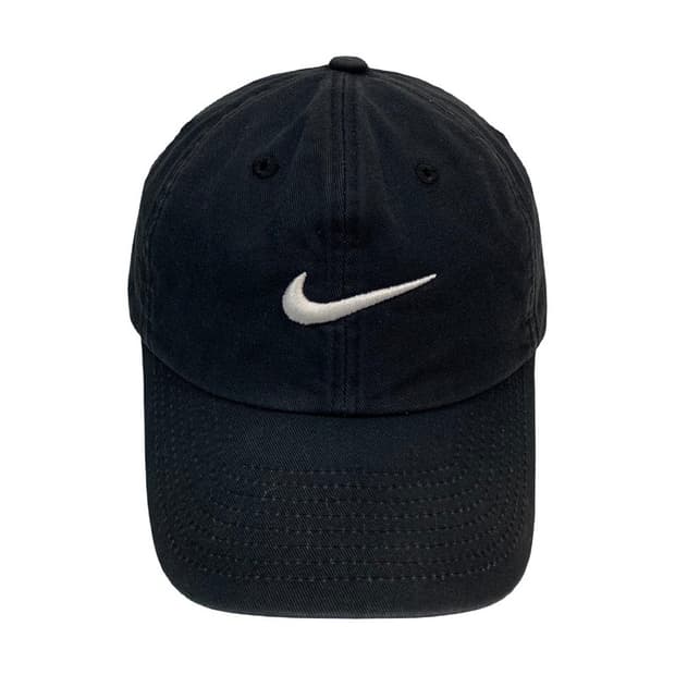 나이키 헤리티지86 스우시 블랙 볼캡