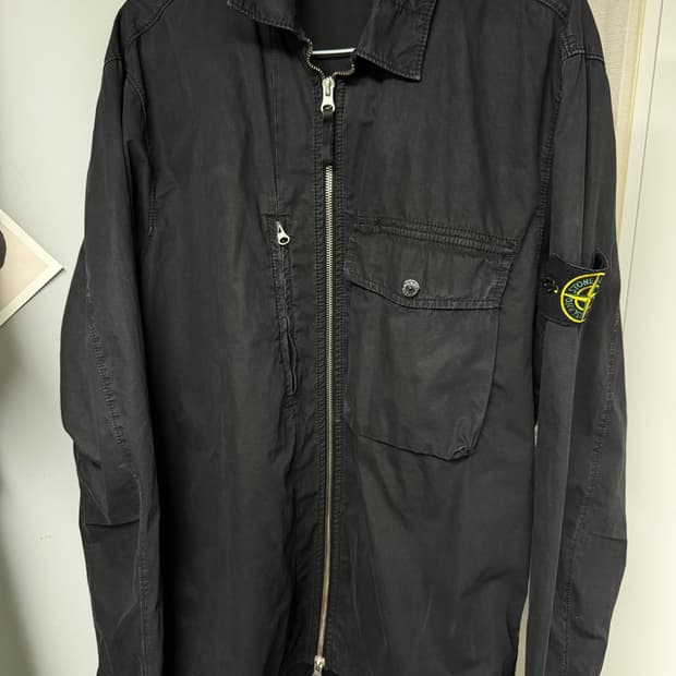 스톤아일랜드 올드이펙트 오버셔츠 xl