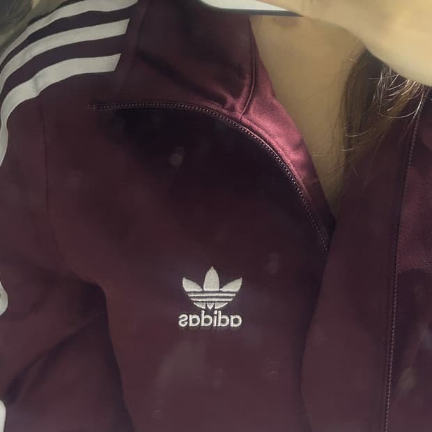 아디다스 아디컬러 파이어버드 트랙 자켓 쉐도우레드 xs