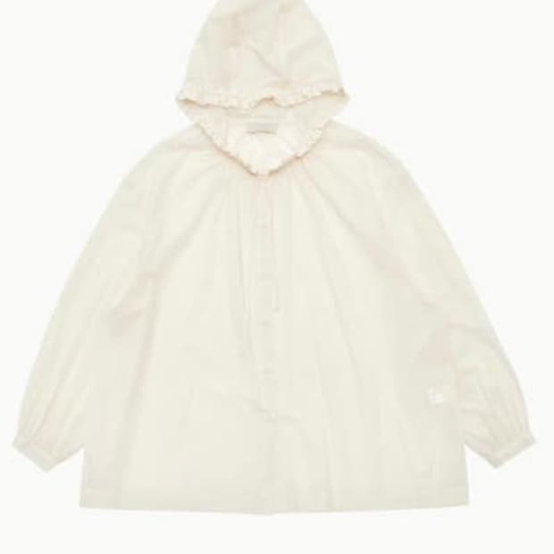 아모멘토 FRILL HOODED SHIRTS (0사이즈)