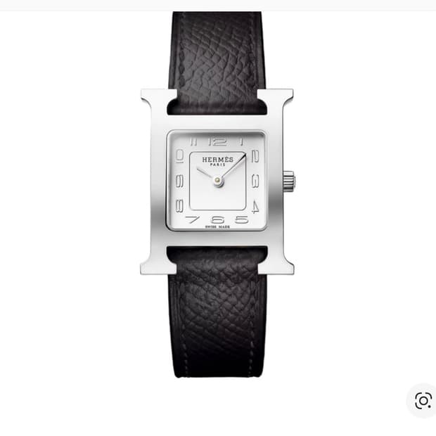 에르메스 h아워 블랙 스몰 워치